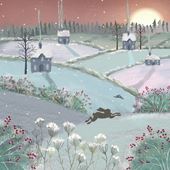 Countryside Hare, Alzheimer's Society Christmas Cards - Pack of 10