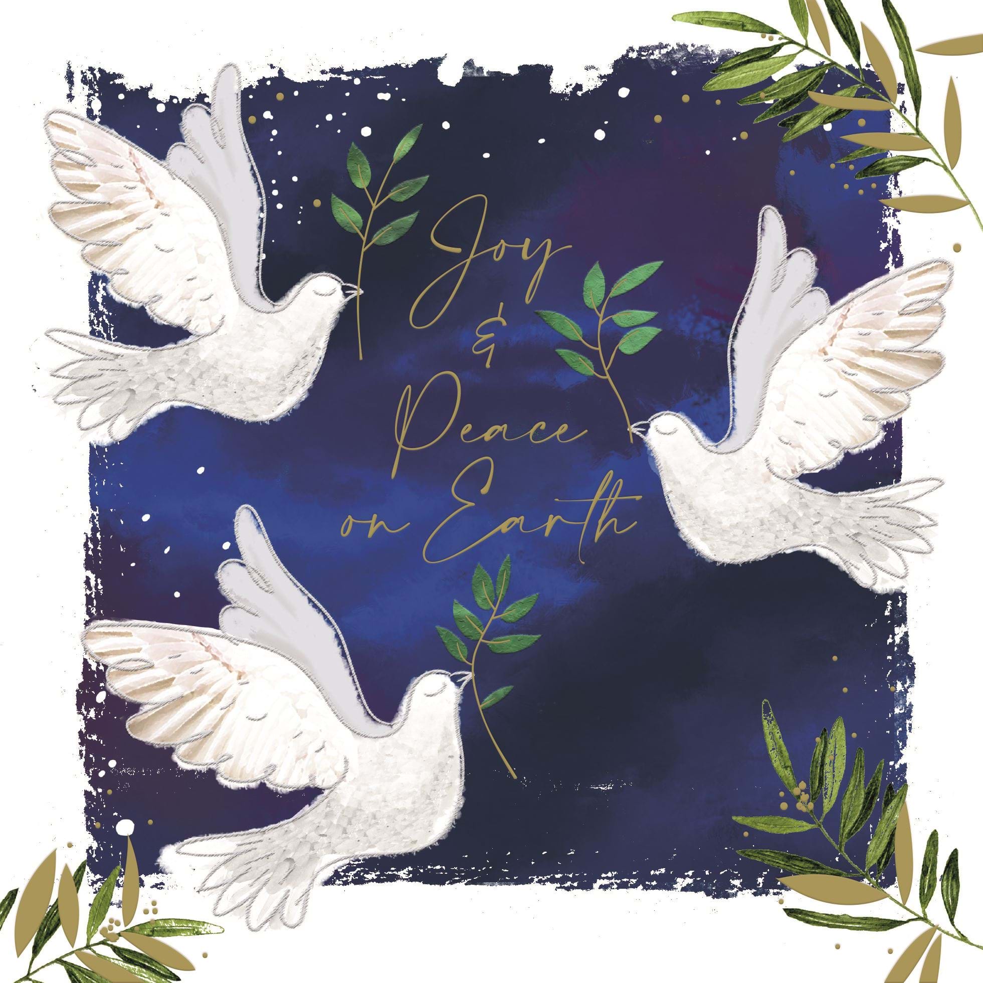 Joy & Peace on Earth, Mind Christmas Cards - Pack of 10