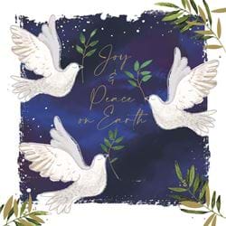 Joy & Peace on Earth, Mind Christmas Cards - Pack of 10