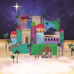 Bright Bethlehem - Personalised Christmas Card