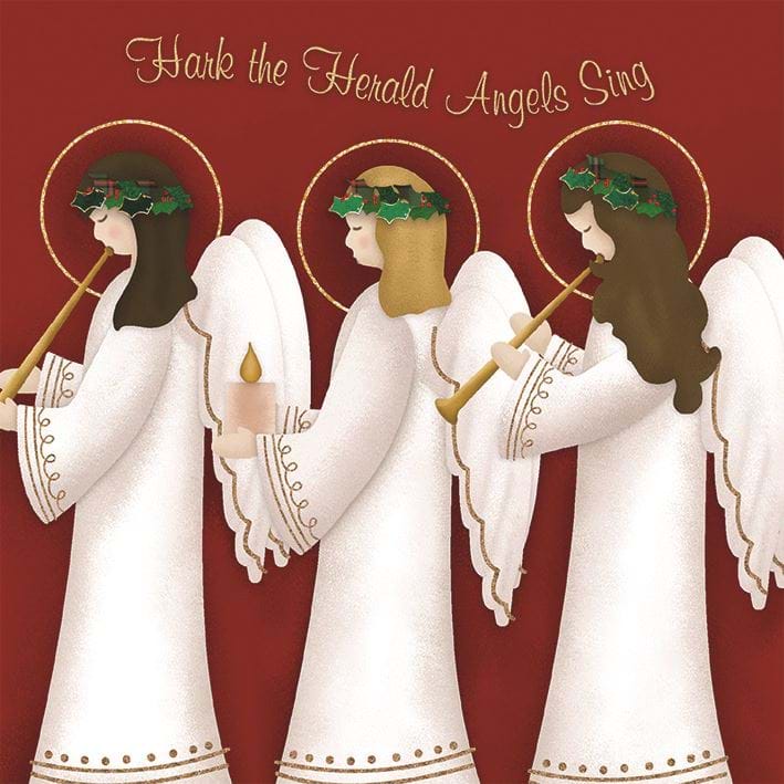 Hark The Herald - Personalised Christmas Card