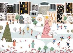 A Winter Landscape - Personalised Christmas Card