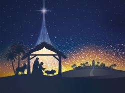 The Star Shines Brightly - Personalised Christmas Card