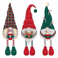 Cartoon Gnomes - Personalised Christmas Card