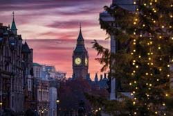 The Clock Tower - Personalised Christmas Card