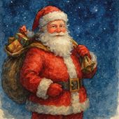 A Sack Full of Presents - Personalised Christmas Card