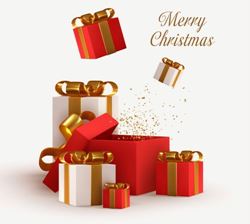 Gift Boxes - Personalised Christmas Card