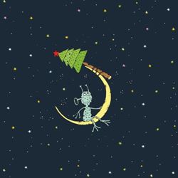 An Alien Christmas - Personalised Christmas Card