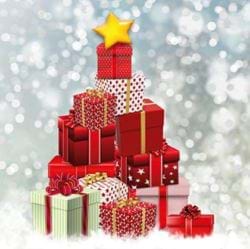 Presents - Personalised Christmas Card