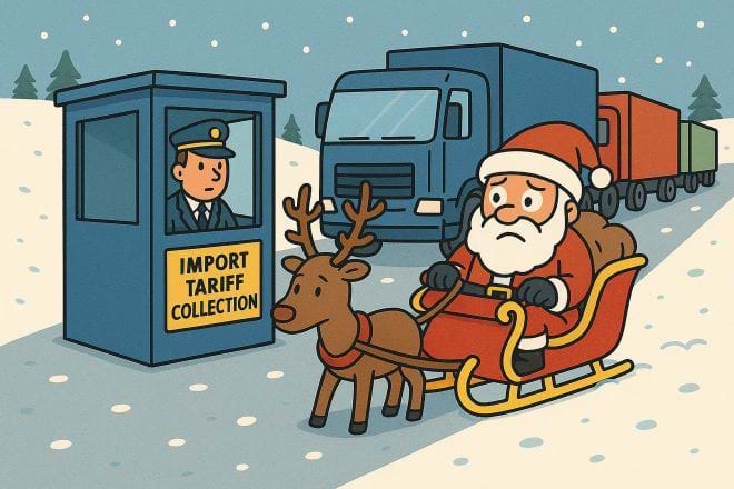 Tariff Collection Point - Personalised Christmas Card