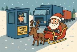 Tariff Collection Point - Personalised Christmas Card