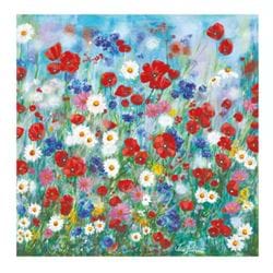 Poppy Splash Greeting Card