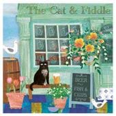 Cat and Fiddle Greeting Card