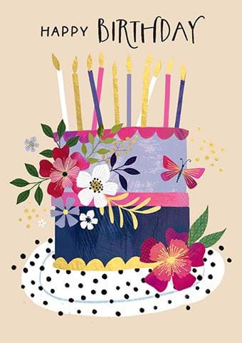 Cake Birthday Card