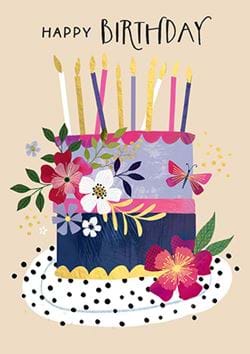 Cake Birthday Card