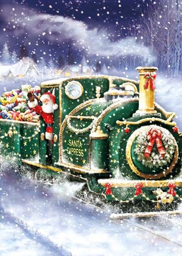 Santa Express - Personalised Christmas Card