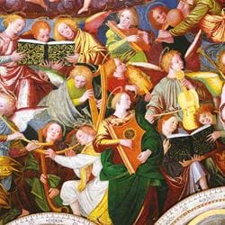 The Concert of Angels - Personalised Christmas Card