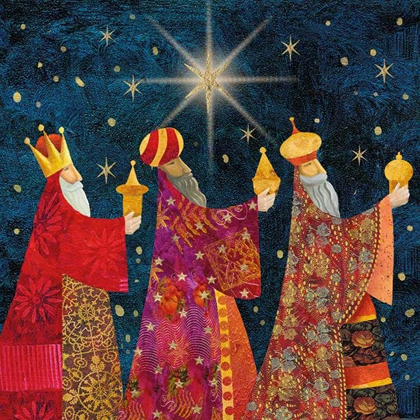 Three Kings - Personalised Christmas Card