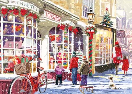 Toy Shop - Personalised Christmas Card