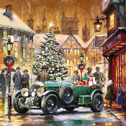 A Grand Arrival - Personalised Christmas Card