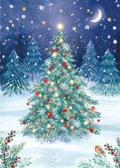 A Merry and Bright Christmas - Personalised Christmas Card