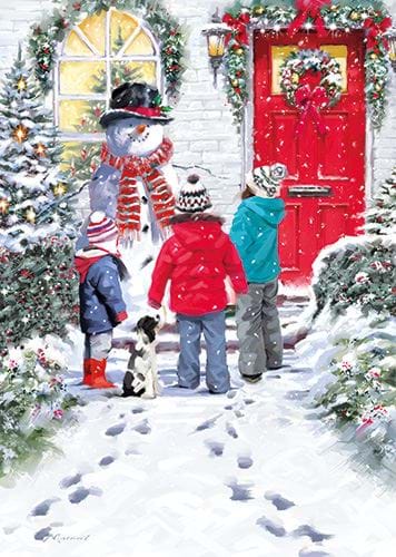 A Warm Welcome - Personalised Christmas Card