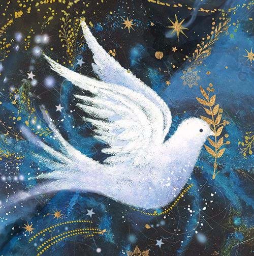 Dove of Peace - Personalised Christmas Card