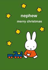 Miffy Nephew Christmas Card