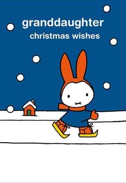 Miffy Granddaughter Christmas Card
