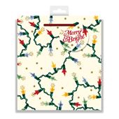 Lights Medium Christmas Gift Bag