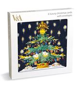 Tree and Toys Christmas Cards - Pack of 6