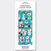 Snowman Christmas Tissue Paper - 4 Sheets