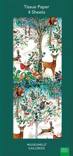 Forest Glade Christmas Tissue Paper - 4 Sheets