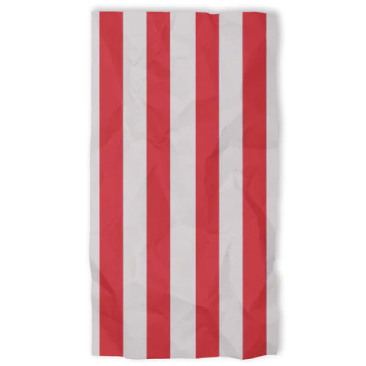 Red Stripes Christmas Tissue Paper - 4 Sheets