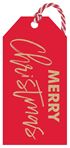Merry Christmas Gift Tags - 6 Tags
