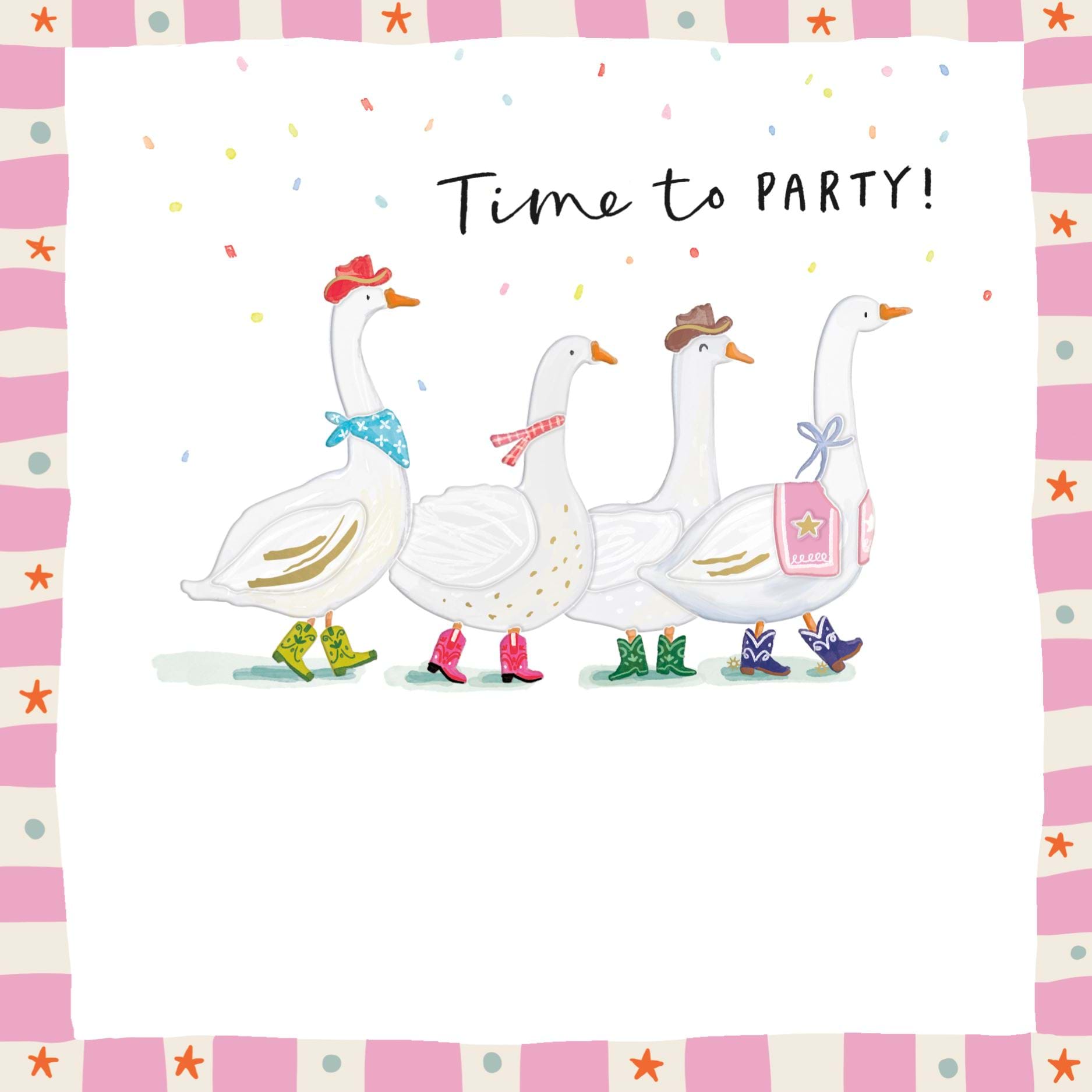 Party Ducks Birthday Card