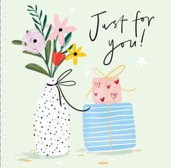 Just For You Birthday Card