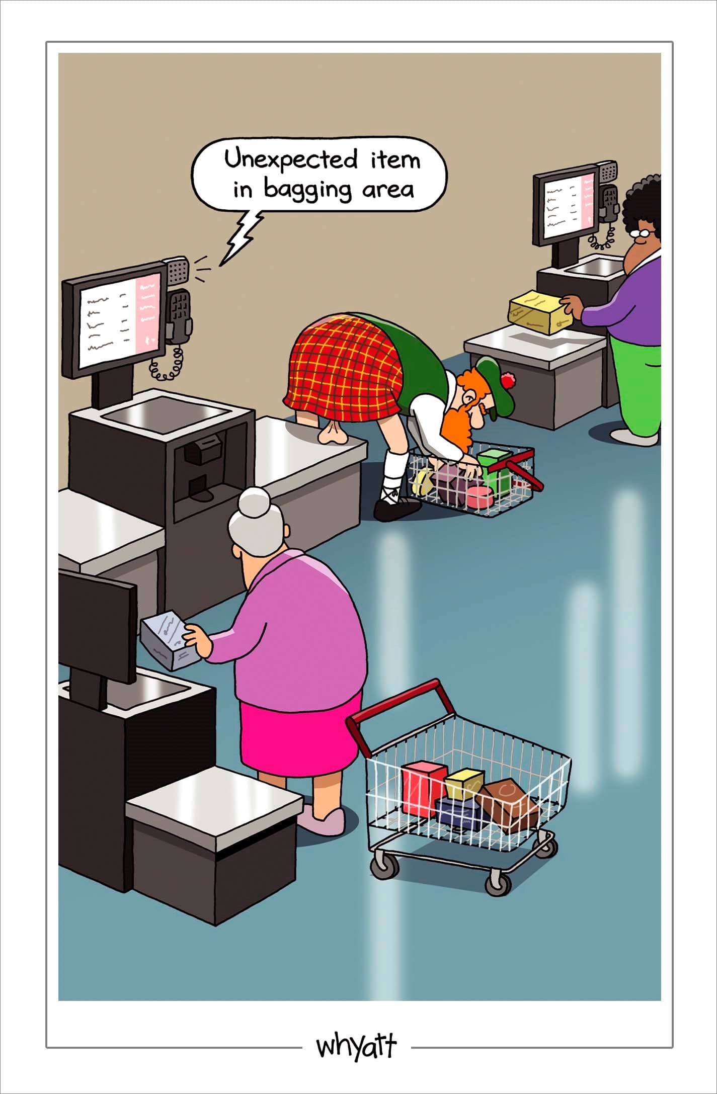 Unexpected Item Birthday Card