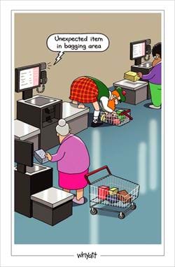 Unexpected Item Birthday Card