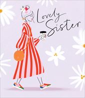 Lovely Sister Birthday Card
