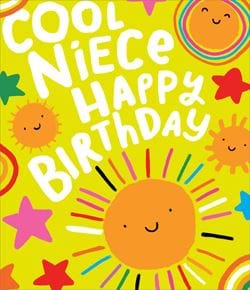 Sunshine Niece Birthday Card