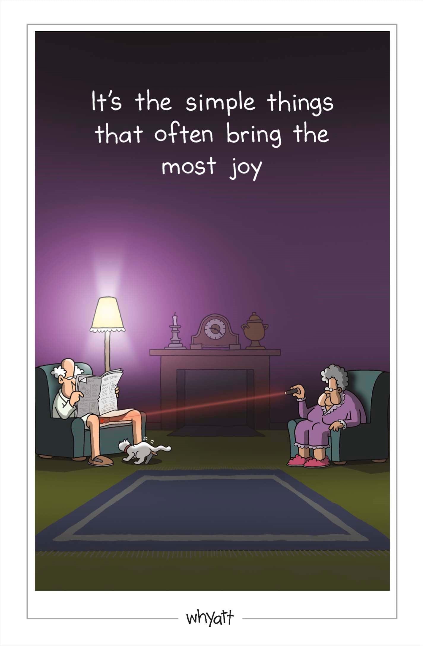 The Simple Things Birthday Card