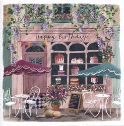 Café Birthday Card
