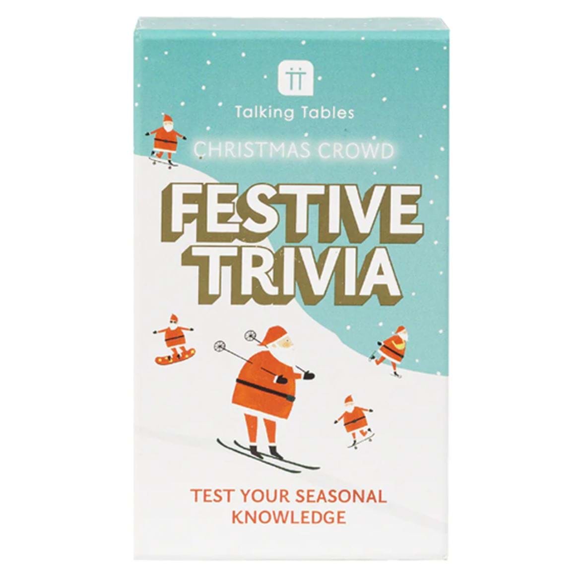 Christmas Santa Festive Trivia Game - 100 Questions