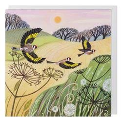 Goldfinches Greeting Card
