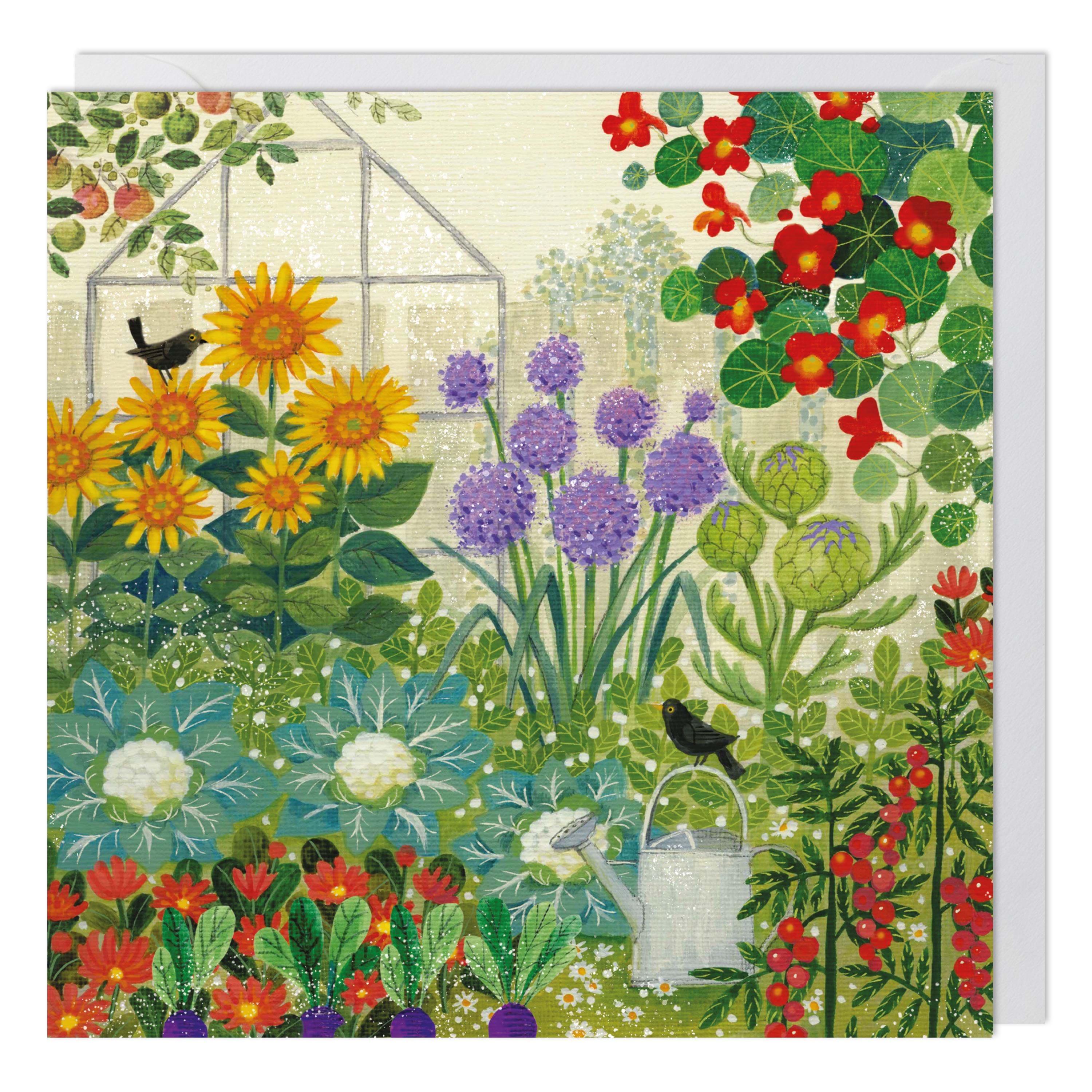Garden Greeting Card