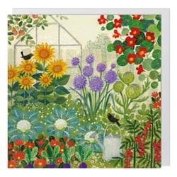 Garden Greeting Card