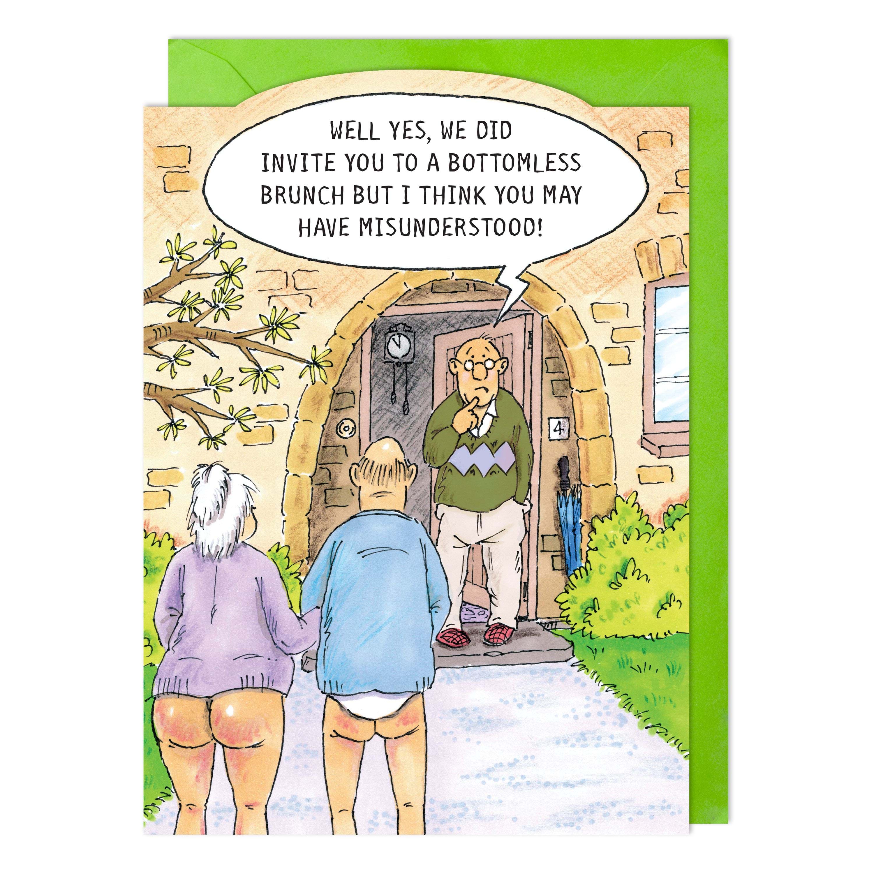 Bottomless Brunch Birthday Card