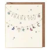 Bunting Thank You Card