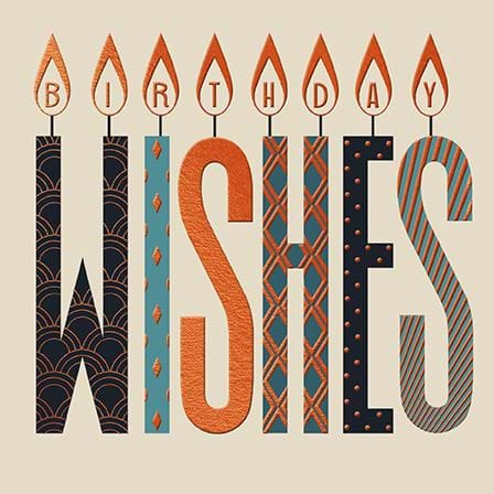 Wishes Birthday Card